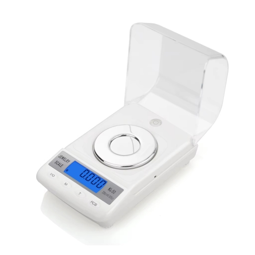 KL-50 Compact Digital Diamond Scales 250ct X 0.005ct Precision for Gemstones and Jewelry Weighing