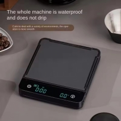 CS-06 3kg/0.1g Waterproof USB Charging Coffee Scale Measures Coffee with Accuracy-Power Source Battery Food Scale