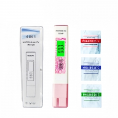 MF01 EC Multifunction 4-in-1 Water Quality Test Pen TDS PH Conductivity Temp-Custom OEM Support