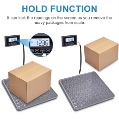 PS4B High Accuracy 200kg/440lbs X 10g Shipping Scale Digital Postal Durable Alloy Steel Platform Heavy Duty Scale for Packages