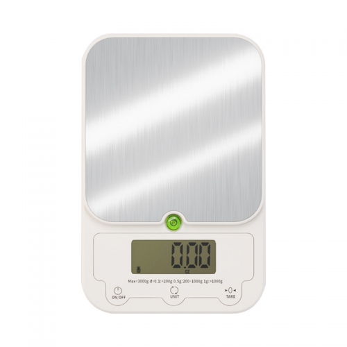 EK6022 3kg/1g Lightweight Build Quiet Operation Weighing Tea Measuring Honey and Beverage Making Digital Food Kitchen Scale