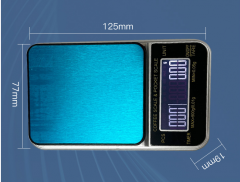 KL605 500g/0.01g Electronic Jewelry Scale, High-precision Portable Small Jewelry Scale, LCD Digital Display, Carat Scale With TImer