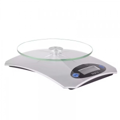 KE-5-5000g 5kg/1g Glass Digital Best Kitchen Scales Popular Design Kitchen Food Weight Electronic Scale