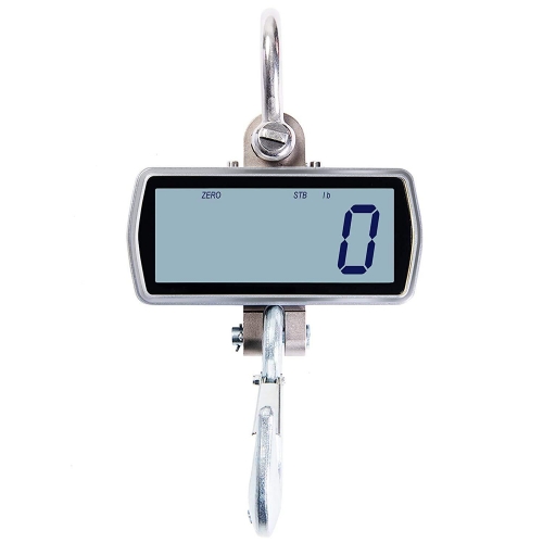 OCS-1000kg LCD Weighing Scale Stainless Steel Shackle Alloy Steel Hook Accurate Display Hanging Battery Crane Scale