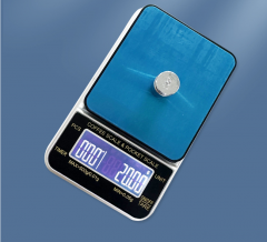 KL605 500g/0.01g Electronic Jewelry Scale, High-precision Portable Small Jewelry Scale, LCD Digital Display, Carat Scale With TImer