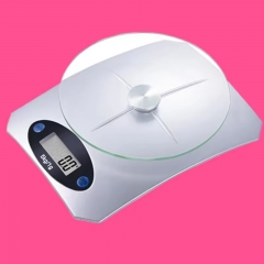 KE-5-5000g 5kg/1g Glass Digital Best Kitchen Scales Popular Design Kitchen Food Weight Electronic Scale