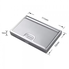 KL500g 500g/0.01g Battery Operated High-Accuracy Kitchen Pocket Electronics Scale 0.1g Digital Display Weighing Machine Maximum 500g