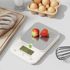 EK6022 3kg/1g Lightweight Build Quiet Operation Weighing Tea Measuring Honey and Beverage Making Digital Food Kitchen Scale