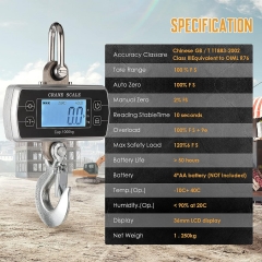 OSC-KL-1000KG Crane Scale 1000kg