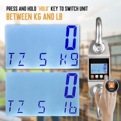 OCS-KL-50T Testing Machine 2000kg 5t 10t 20t 50t Car Dynamometer Dyno Crane Scale