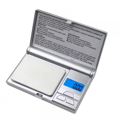 KL500g 500g/0.01g Battery Operated High-Accuracy Kitchen Pocket Electronics Scale 0.1g Digital Display Weighing Machine Maximum 500g