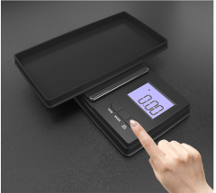 BA-CX928T 1kg/0.1 Household Waterproof Glass Food Electronic Digital 1kg Kitchen Scales
