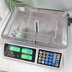 DWS-809 30kg Green Backlight Electronic Balance Digital Pricing Scale Electronic Digital Weighing Scale ACS 40kg Supermarket Price Scale