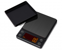 JH-N100 3000g/0.1g Small Digital Electronic Portable Household Kitchen Food Coffee Scale for Daily Coffee Weighing 2kg/0.1g 1kg/0.1g 500g/0.01g