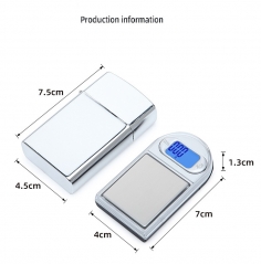 BOH-A06 200g/0.01g 100g/0.01g Digital Balance Pocket Weighing LCD Gold Gram Electronic Pocket Jewelry Scales