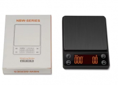 JH-N100 3000g/0.1g Small Digital Electronic Portable Household Kitchen Food Coffee Scale for Daily Coffee Weighing 2kg/0.1g 1kg/0.1g 500g/0.01g