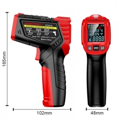 HT651D -50-800°C Infrared Thermometer Laser Temperature Meter -50-800 Non-contact Industrial Infrared Laser Temperature Meter