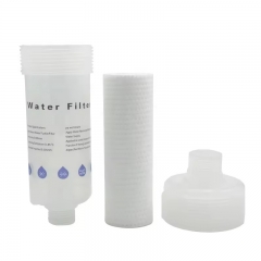 Water Filter-017 ortable Home Use Anti Scale Shower Filters Tap Faucet Water Prefilter Shower Head Filter