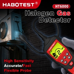 HT6000 12LBS R134a High Accuracy Refrigerant Gas Cylinder for Car Air Conditioning & Automotive HVAC System Refrigerant Leak Detector