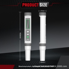 HT630A/B High Precision Digital Water Quality Monitor Tester PH Temperature Meter Backlight Data Hold for Aquariums Custom ODM