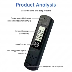 TDS-H8 Digital Water Quality Tester With 0-9990 PPM, Ideal Water Test Meter for Aquariums, Pools, Drinking Water