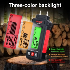 GD154 Digital Wood Moisture Meter Two Pin Wood Humidity Tester up to 99% for Firewood Lumber Building Materials Moisture Detector