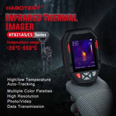 HT821AS -20°C~550°C High-Resolution Handheld Precision Infrared Thermal Imager Power Failure Floor Heating Leak Detector