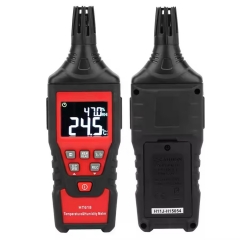 Habotest Ht618 Digital Thermo Hygro Lcd Display Usb Abs Oem/odm Thermohygrometer Ip55 Rating Ce Rohs Certified 1 Year Warranty