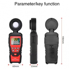 Habotest HT620 180 Degree Rotatable Probe Hig Precision Measure Office Standard Incandescent Lamp Handheld Digital Light Meter