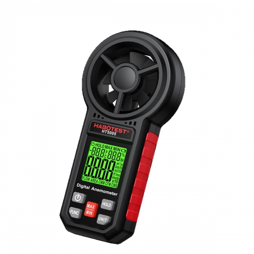 Industrial-Grade Miniature Digital Anemometer HT5005