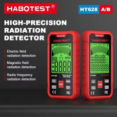 HABOTEST HT628A Electromagnetic Radiation Tester Portable Handheld Portable Radio Frequency Field Tester USB Charge EMF Meter