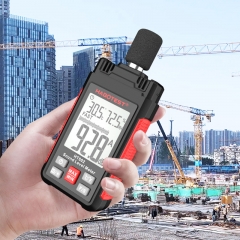 HT602A/B High Accuracy Digital Handheld Sound Level Meter (DB) 30-130dB Range Mini Design for Noise Audio