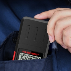 HT602A/B High Accuracy Digital Handheld Sound Level Meter (DB) 30-130dB Range Mini Design for Noise Audio