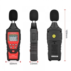 Habotest Professional Digital HT622A/B Decibel Meter Noise Detector and Level Measuring Instrument