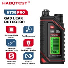 HT58PRO Backlight Display audio-Combustible Gas Meter visual-alarm gas Leak Detector