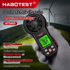 Industrial-Grade Miniature Digital Anemometer HT5005