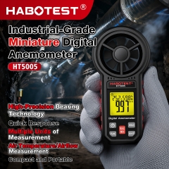 Industrial-Grade Miniature Digital Anemometer HT5005