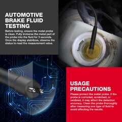 HT663L Brake Fluid Moisture Detection Pen for Automotive and Motorcycle Brake Fluid Moisture