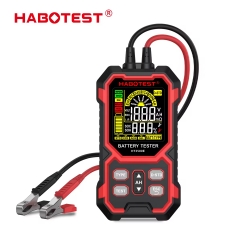 HABOTEST HT3500E Portable 12V/24V Battery Tester for Car Maintenance & Automotive Repair Measures State of Health Battery Cell