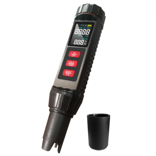 MF-X71 New Arrival 7 in 1 PH TDS EC TEMP Salinity ORP S.G. Water PH Tester Digital Meter for Aquaculture CE Approved