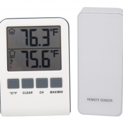 SH-016-white Portable Wireless Weather Station Thermometer Humidity Monitor Automatic Weather Station With Sensor