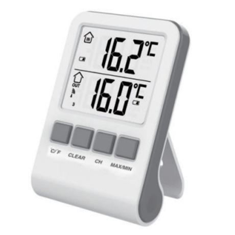 SH-016-white Portable Wireless Weather Station Thermometer Humidity Monitor Automatic Weather Station With Sensor