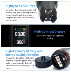 MF-X71 New Arrival 7 in 1 PH TDS EC TEMP Salinity ORP S.G. Water PH Tester Digital Meter for Aquaculture CE Approved