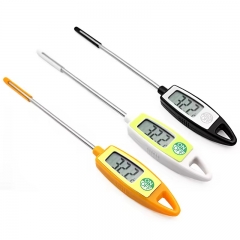 CH-105 Long Probe Digital Kitchen Thermometer and Meat Food Thermometer Instant Read Meat and Candy Thermometers