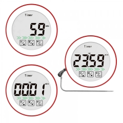 CH-110 Multifunction Indoor & Barbecue Thermometer and Timer Oven Cooking Digital Wireless Meat Kitchen Candy Thermometer