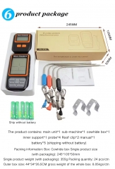 CH-216 Digital Kitchen Timer Temperature Alarm Wireless Meat Food Thermometer Four Probe Wireless Grill Oven BBQ Thermometer