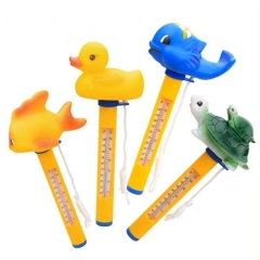 SP70789124 Household Cute Floating Pool Thermometer Duck Fish Flamingo Shape, Water Temperature Gauge for Hot Tub Spa
