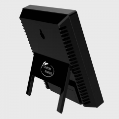 CH-909 Alarm Clock Wall Temperature Indoor LCD Baby Room Household Electronic Hygrometer Thermometer