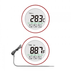 CH-110 Multifunction Indoor & Barbecue Thermometer and Timer Oven Cooking Digital Wireless Meat Kitchen Candy Thermometer