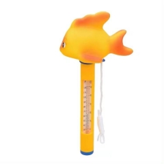 SP70789124 Household Cute Floating Pool Thermometer Duck Fish Flamingo Shape, Water Temperature Gauge for Hot Tub Spa